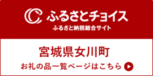 ふるさと納税ポータルサイト「ふるさとチョイス」はこちら（外部サイトです）